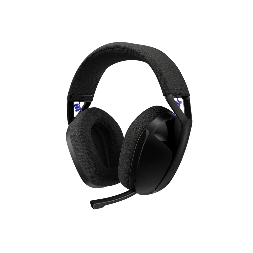 Геймърски безжични слушалки Logitech G321 Lightspeed, Микрофон, Черни