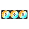 Комплект вентилатори 3-Pack GIGABYTE AORUS EZ CHAIN RVS FAN 120 - 120x120x25mm ARGB