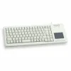 Жична индустриална клавиатура CHERRY G84-5500 XS с тъч пад, бяла