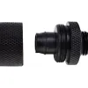 Фитинг Alphacool Eiszapfen, Удължител, 16/10mm, G1/4, Черен мат, 6 броя