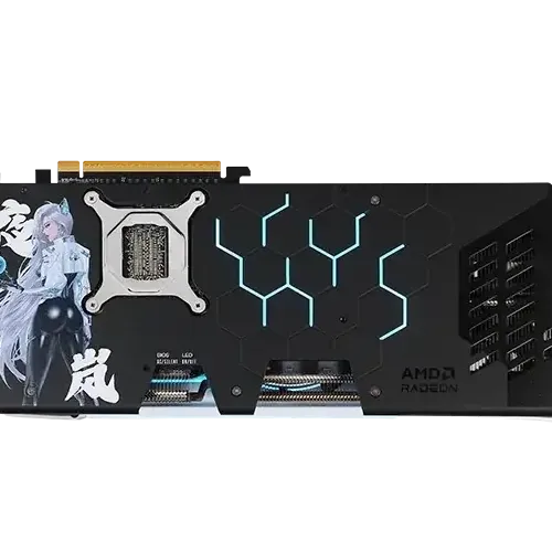 Видео карта PowerColor Radeon RX 9070 XT HELLHOUND OC REVA EDITION 16GB GDDR6