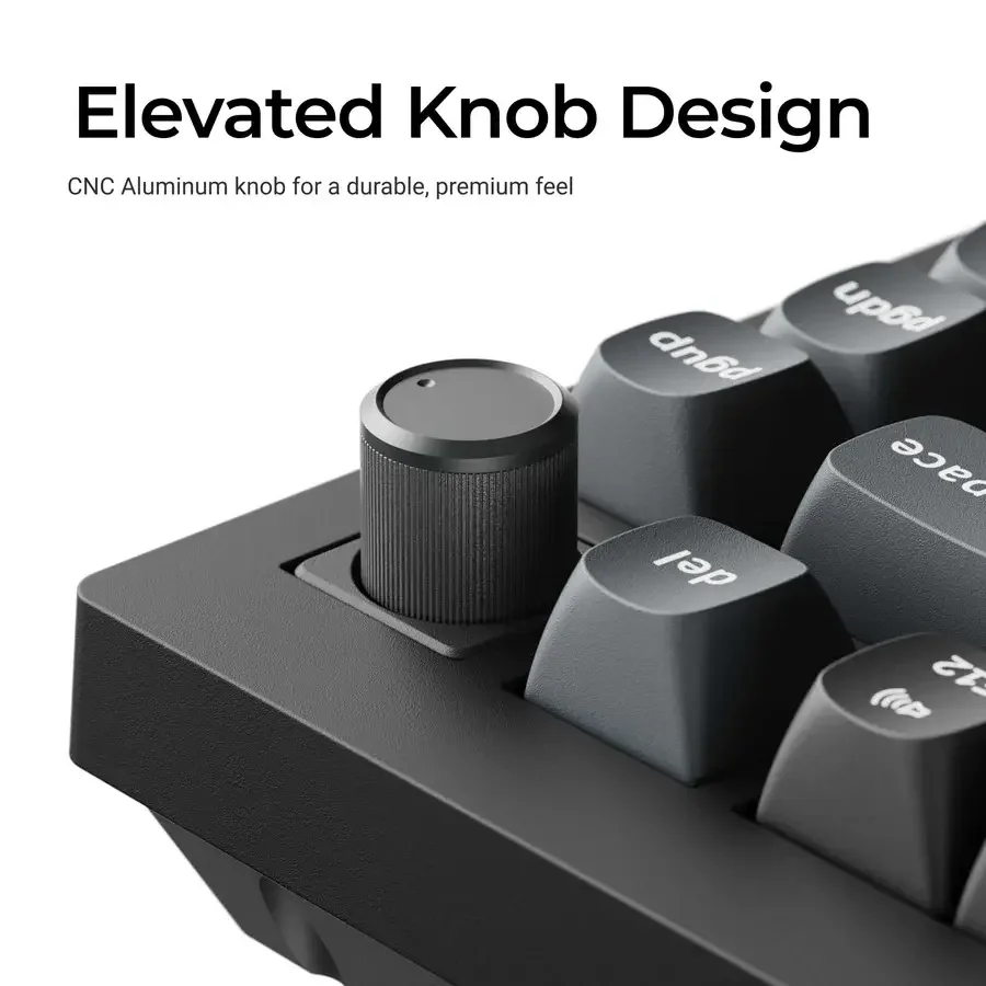Безжична механичка клавиатура Keychron V1 Ultra 8K - Silk POM Switch Brown Безжична механичка клавиатура Keychron V1 Ultra 8K - Silk POM Switch Brown