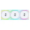Вентилатори 3бр Lian Li UNI FAN SL Wireless ARGB PWM Reverse Blade - 120 mm Бели + Контролер