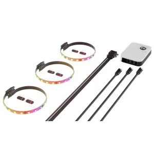 Комплект 3бр ARGB  LED Ленти HYTE LS10 - 330 mm + NP50