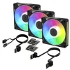 Комплект вентилатори ARCTIC BioniX P14 A-RGB PWM 140mm Daisy Chain - Черен Комплект вентилатори ARCTIC BioniX P14 A-RGB PWM 140mm Daisy Chain - Черен