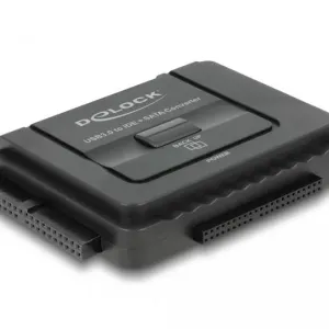Конвертор Delock, USB 5 Gbps - SATA 6 Gb/s / IDE 40 pin / IDE 44 pin, backup функция