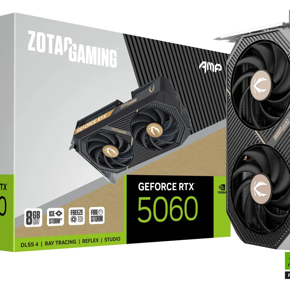 Видео карта ZOTAC GAMING RTX 5060 AMP 8GB GDDR7
