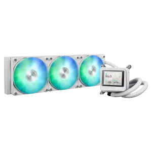 Охладител за процесор ASUS MAX Gaming LC 360 ARGB LCD White Edition