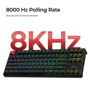 Геймърска Механична клавиатура Keychron C3 Pro 8K QMK - Super Red Switch, Hot-Swappable, RGB Геймърска Механична клавиатура Keychron C3 Pro 8K QMK - Super Red Switch, Hot-Swappable, RGB
