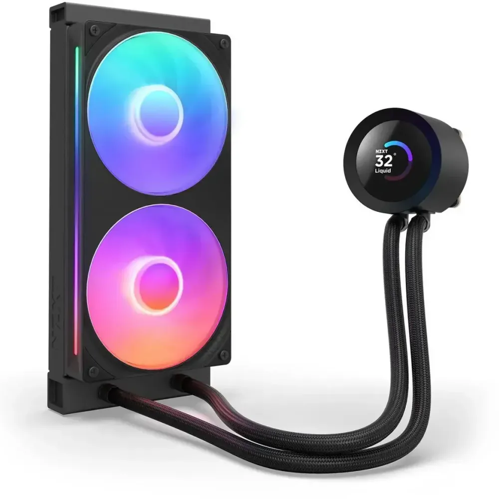Охладител за процесор NZXT Kraken Plus 240 RGB LCD Display - Black