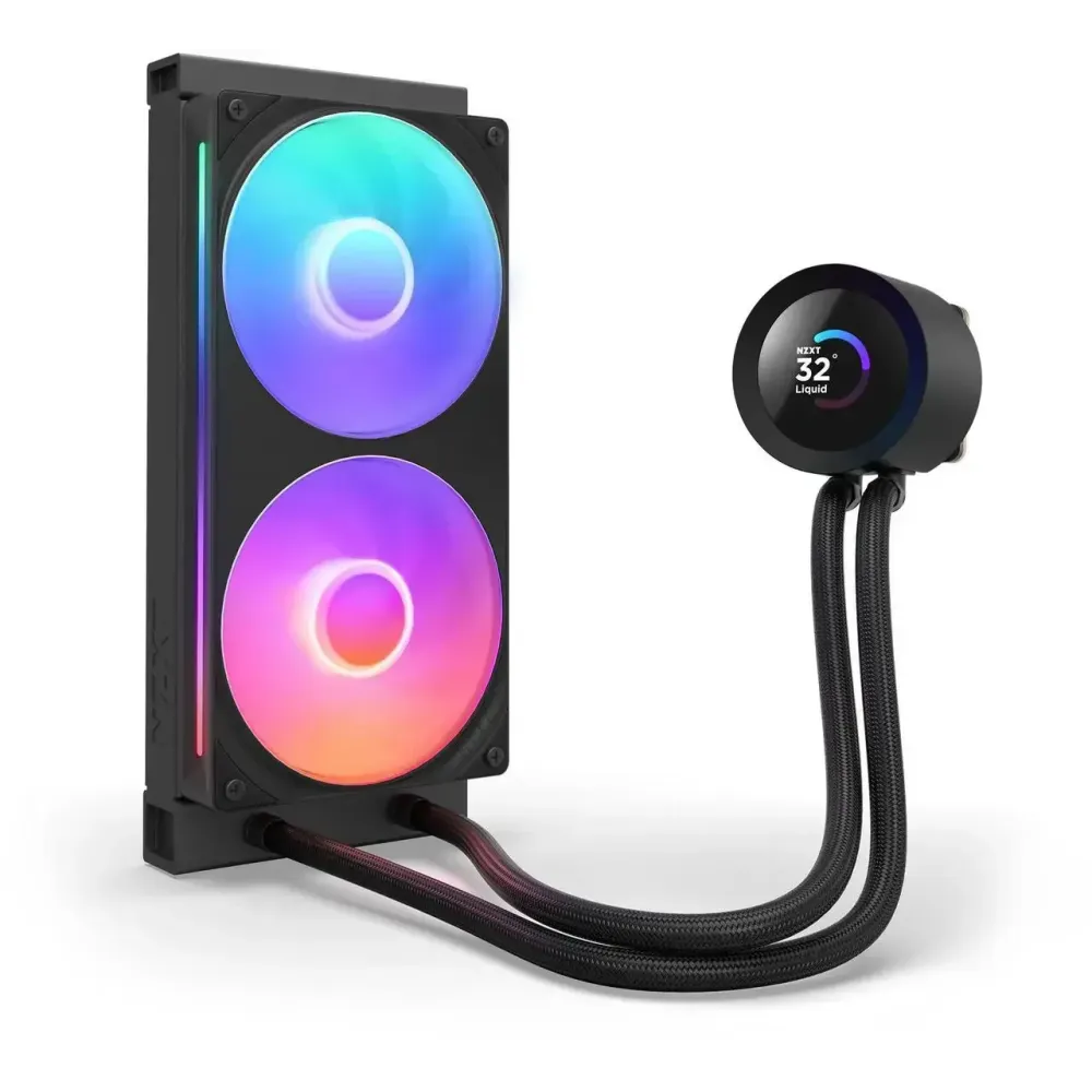 Охладител за процесор NZXT Kraken Plus 240 RGB LCD Display - Black