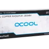 Радиатор Alphacool NexXxoS ST30 Full Copper 280mm Radiator V.2, White Special Edition