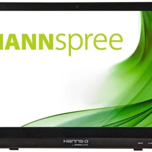 Тъч монитор HANNSPREE HT 161 HNB, TFT, 15.6 inch, Whide, HD Ready, D-Sub, HDMI, 10 Point Touch, Черен