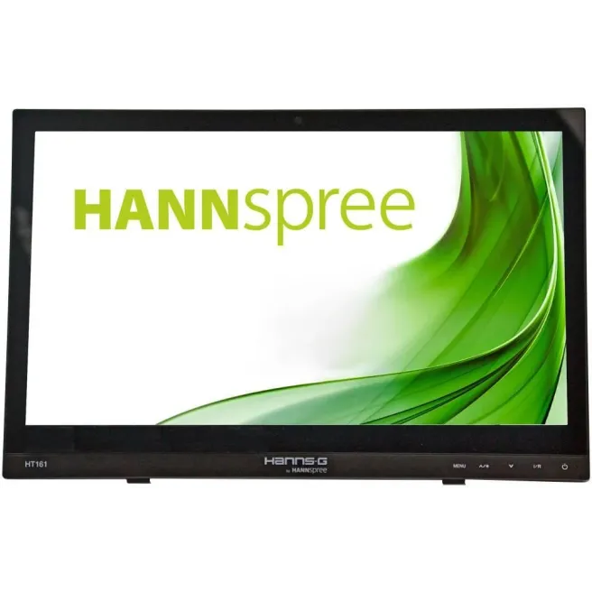 Тъч монитор HANNSPREE HT 161 HNB, TFT, 15.6 inch, Whide, HD Ready, D-Sub, HDMI, 10 Point Touch, Черен Тъч монитор HANNSPREE HT 161 HNB, TFT, 15.6 inch, Whide, HD Ready, D-Sub, HDMI, 10 Point Touch, Черен