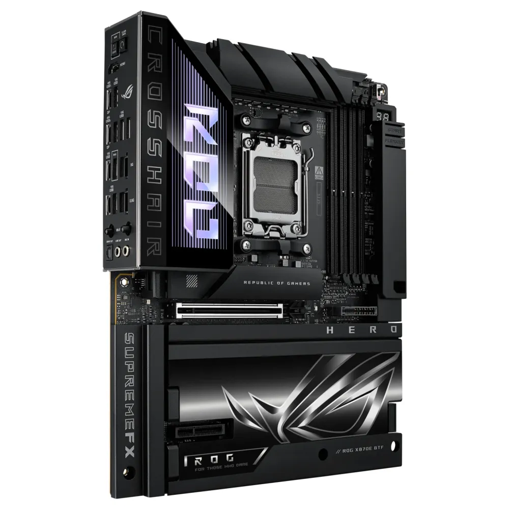 Дънна платка ASUS ROG CROSSHAIR X870E-E HERO BTF WIFI AM5 DDR5