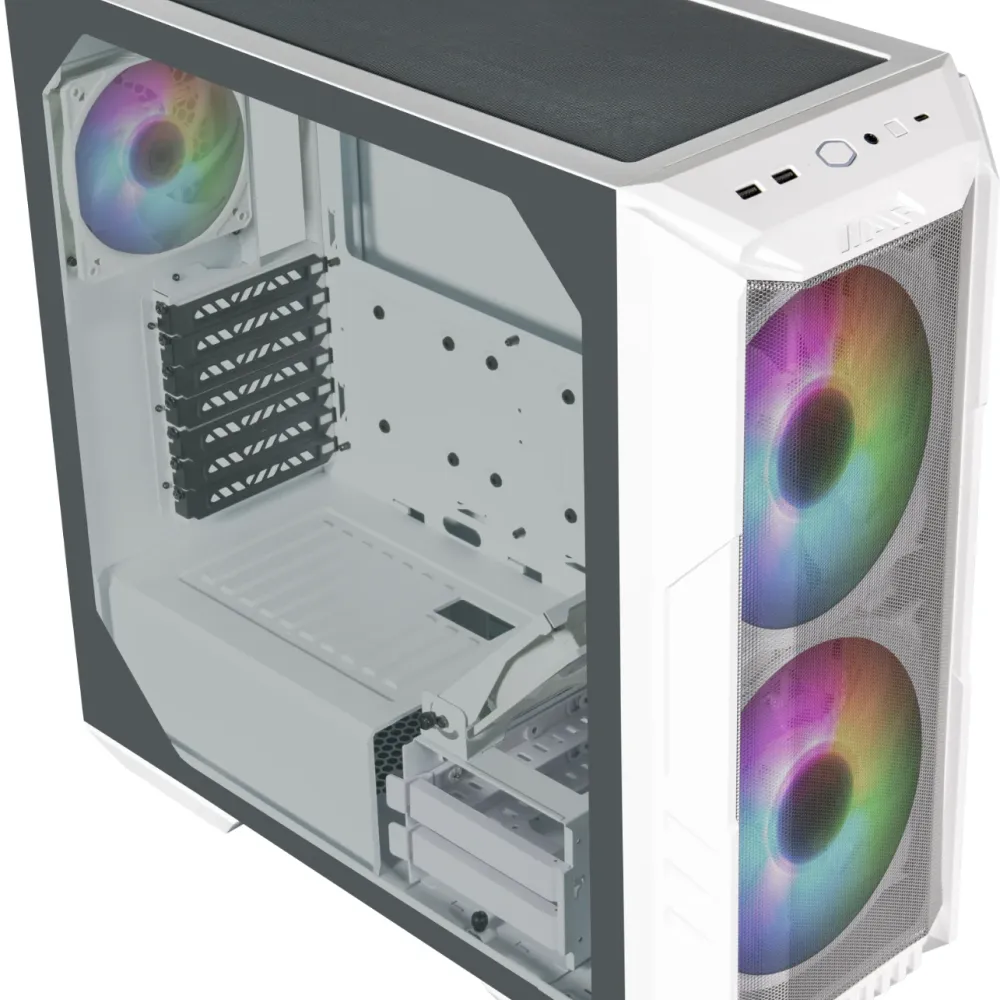 Кутия Cooler Master HAF 500 - Бяла