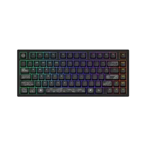 Геймърскa безжична клавиатура Dark Project ALU81A Terra Nova V2 Black RGB