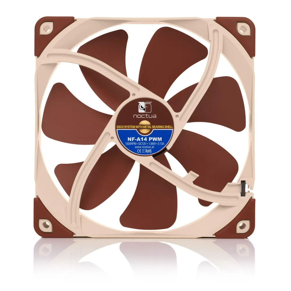 Вентилатор Noctua NF-A14 PWM, 140mm Вентилатор Noctua NF-A14 PWM, 140mm
