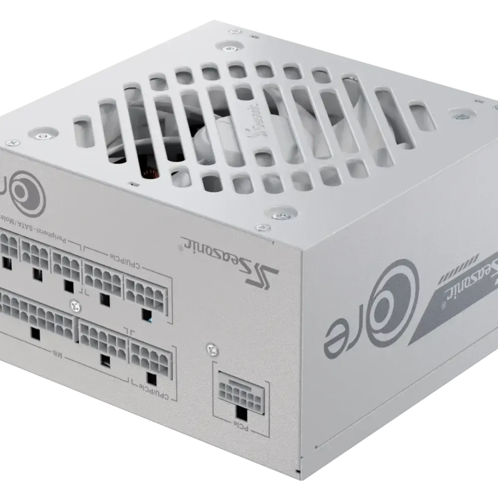 Захранващ блок Seasonic CORE GX White 850W 80+ Gold, Fully Modular, ATX 3.1, PCIe 5.1