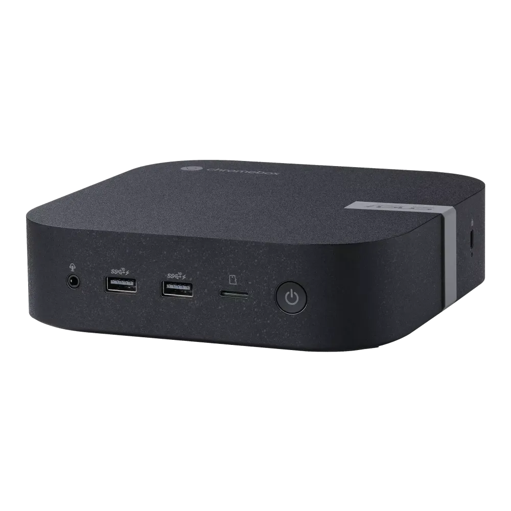ASUS Mini PC CHROMEBOX5-SC002UN, Intel Celeron 7305, 4GB DDR4 RAM, 128GB NVMe SSD, Wi-Fi 6E, Bluetooth 5.2, ChromeOS