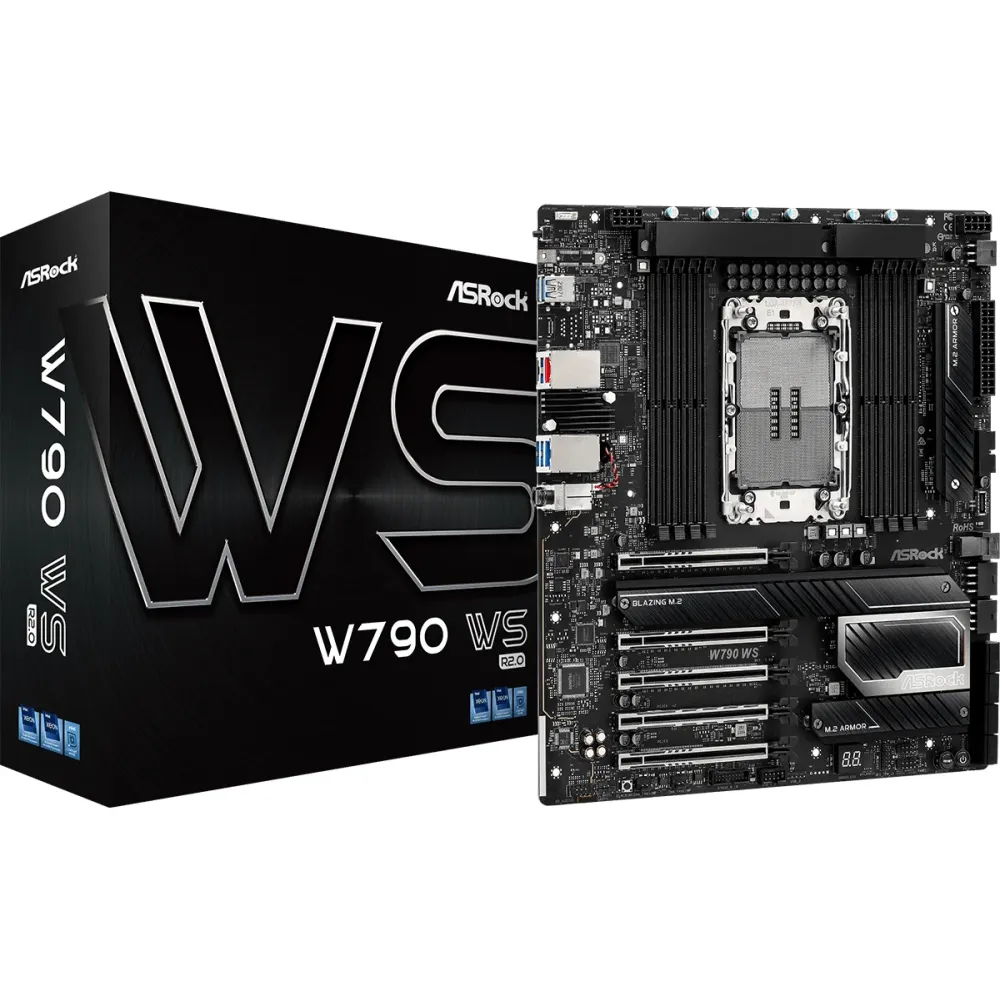 Дънна платка ASROCK W790 WS R2.0 Дънна платка ASROCK W790 WS R2.0