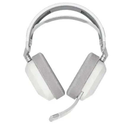 Геймърски слушалки с микрофон Corsair HS80 MAX White безжични и блутут PC/PS5/PS4 Геймърски слушалки с микрофон Corsair HS80 MAX White безжични и блутут PC/PS5/PS4