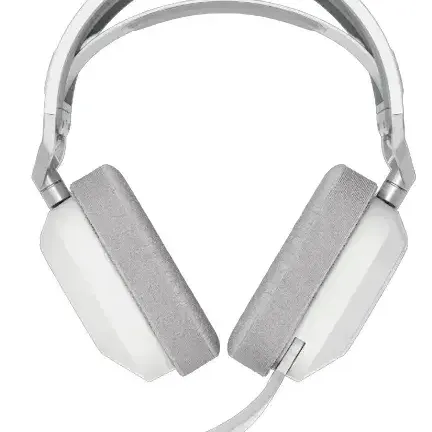 Геймърски слушалки с микрофон Corsair HS80 MAX White безжични и блутут PC/PS5/PS4