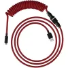 Кабел за клавиатура HyperX Coiled Cable USB-C Red-Black Кабел за клавиатура HyperX Coiled Cable USB-C Red-Black