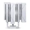 Охладител за процесор Jonsbo CC90 Dual Tower 130mm Display - Бял