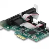 Карта за разширение на слотове Delock, PCI Express Card към 4 x Serial RS-232 Карта за разширение на слотове Delock, PCI Express Card към 4 x Serial RS-232