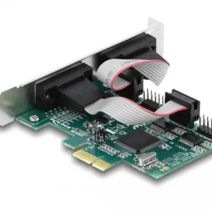 Карта за разширение на слотове Delock, PCI Express Card към 4 x Serial RS-232
