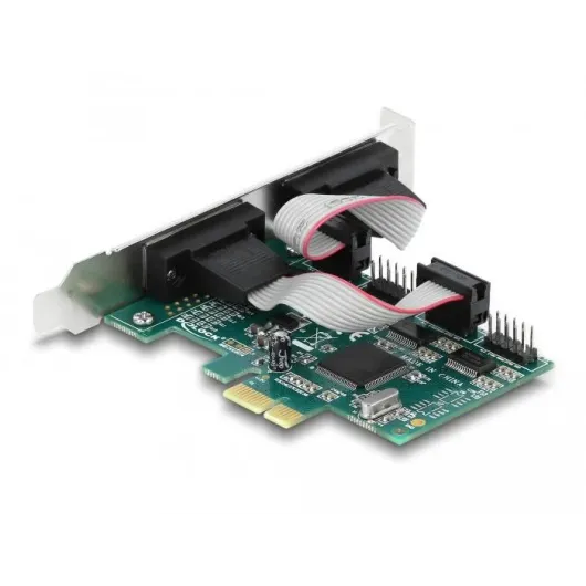 Карта за разширение на слотове Delock, PCI Express Card към 4 x Serial RS-232 Карта за разширение на слотове Delock, PCI Express Card към 4 x Serial RS-232