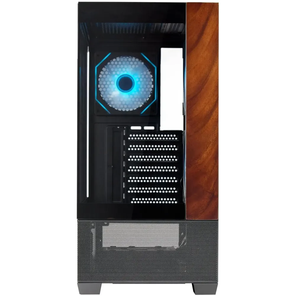 Кутия CoolerMaster Elite 690 Wood - Черна Кутия CoolerMaster Elite 690 Wood - Черна