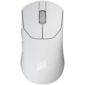 Геймърска безжична мишка Corsair Sabre v2 Pro Ultralight - White