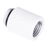 Удължител Alphacool Eiszapfen, 20 mm, G1/4 вънжна към G1/4 вътрешна резба, Бял