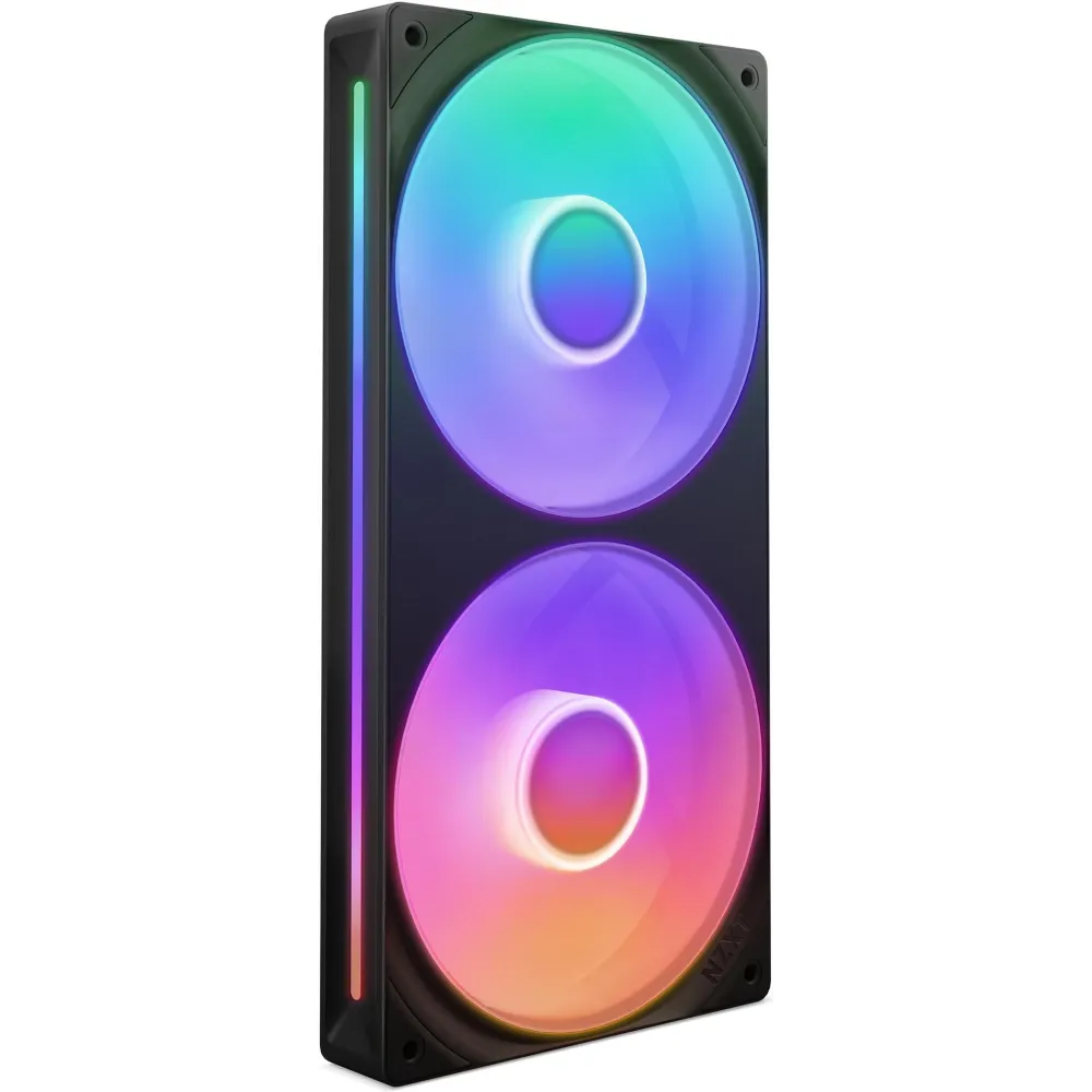 Комплект вентилатори NZXT F240 Black RGB Core