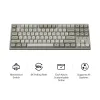Геймърска Механична клавиатура Keychron C1 Pro 8K QMK - Super Red Switch