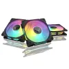 Комплект Вентилатори 3в1 ASUS TUF GAMING TR120 ARGB Reverse Black Комплект Вентилатори 3в1 ASUS TUF GAMING TR120 ARGB Reverse Black