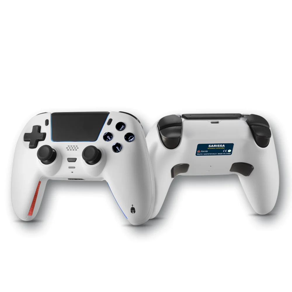 Безжичен геймпад Spartan Gear Sarissa за PC/PS4/PS5/Switch - Бял Безжичен геймпад Spartan Gear Sarissa за PC/PS4/PS5/Switch - Бял