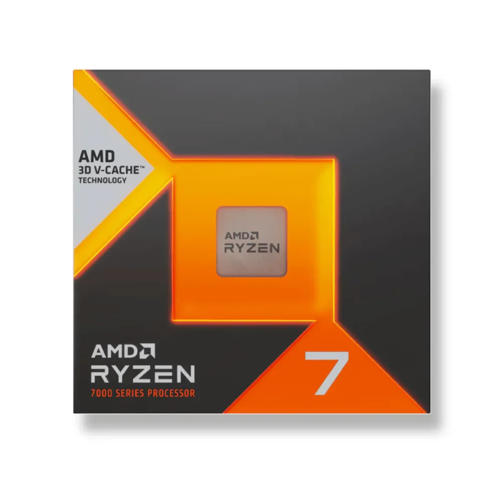 Процесор AMD RYZEN 7 7700X3D, 8-Core, 4.0 GHz(4.5 GHz Boost), 104MB - BOX