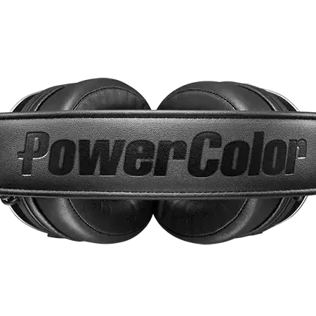 Геймърски безжични слушалки PowerColor Alphyn AH10 - Черни