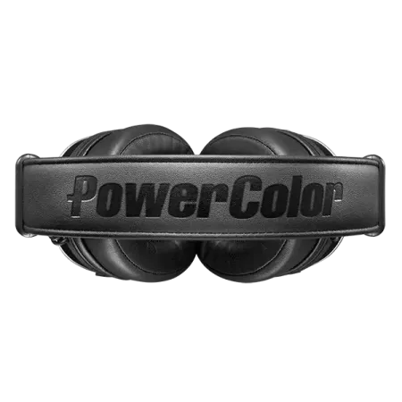 Геймърски безжични слушалки PowerColor Alphyn AH10 - Черни