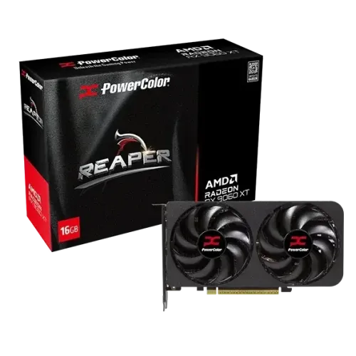 Видео карта PowerColor RADEON RX 9060 XT Reaper 16GB GDDR6