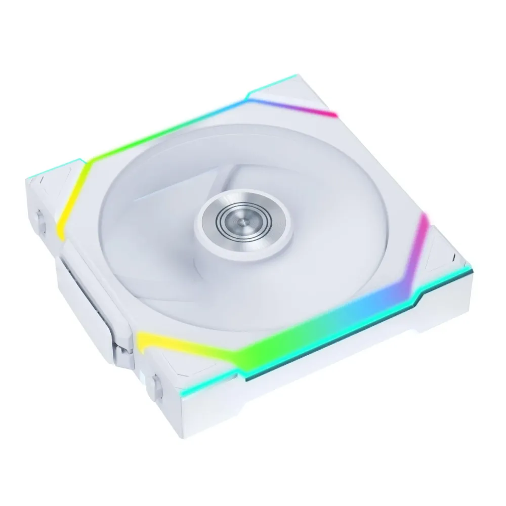 Вентилатор Lian Li UNI FAN SL Wireless ARGB PWM Reverse Blade - 120 mm Бял