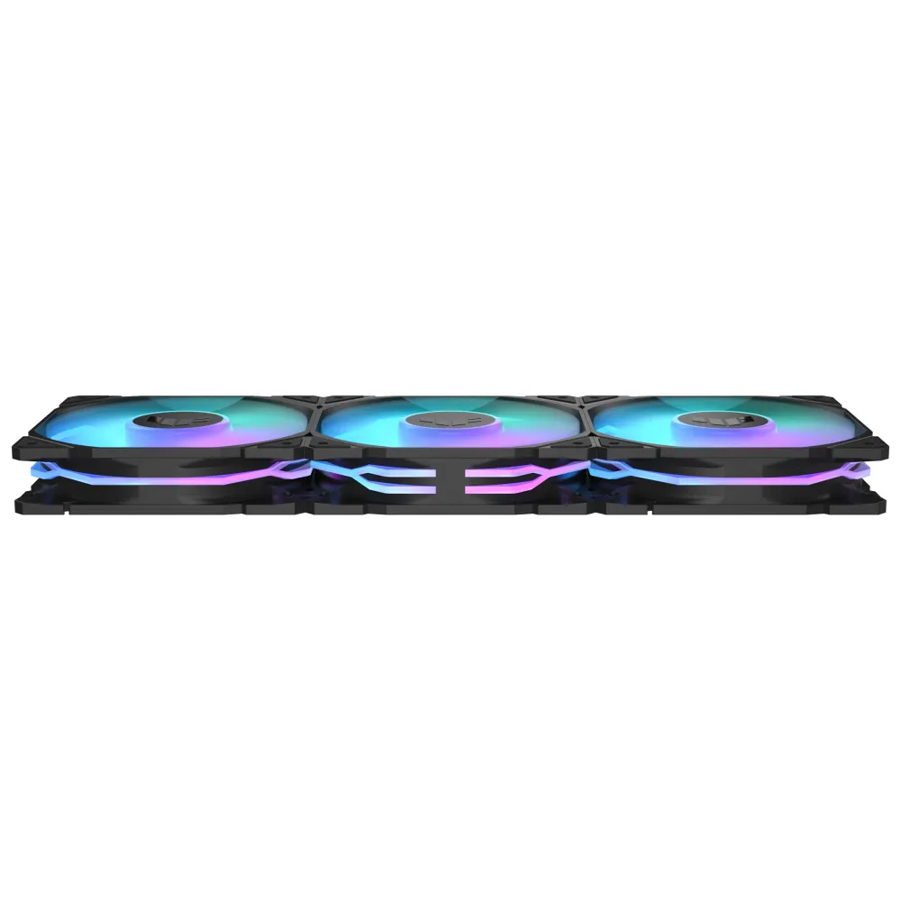 Комплект Вентилатори 3в1 ASUS TUF GAMING TR120 ARGB Reverse Black Комплект Вентилатори 3в1 ASUS TUF GAMING TR120 ARGB Reverse Black