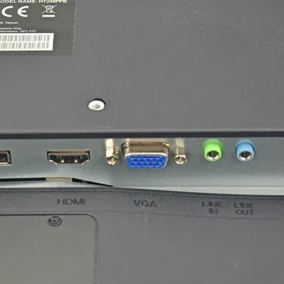 Тъч монитор HANNSPREE HT248PPB, LED, 23.8 inch, Wide, Full HD, D-Sub, HDMI, DP, Черен