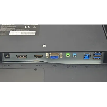 Тъч монитор HANNSPREE HT248PPB, LED, 23.8 inch, Wide, Full HD, D-Sub, HDMI, DP, Черен Тъч монитор HANNSPREE HT248PPB, LED, 23.8 inch, Wide, Full HD, D-Sub, HDMI, DP, Черен