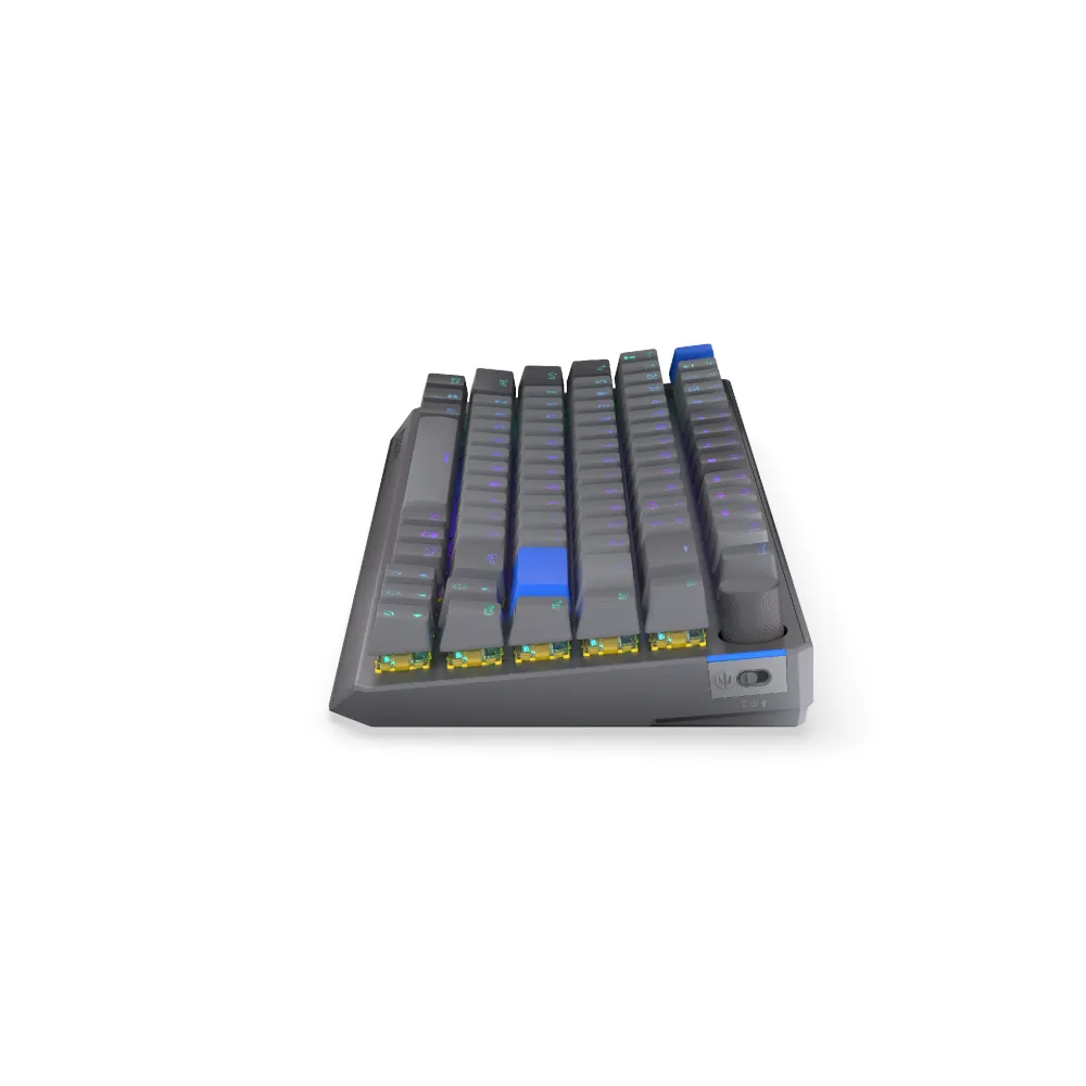 Endorfy механична клавиатура Thock Wireless V2 75%, PBT, Endorfy Yellow switch, US Layout