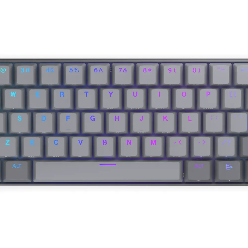 Endorfy механична клавиатура Thock Wireless V2 Compact, PBT, Endorfy Yellow, US Layout