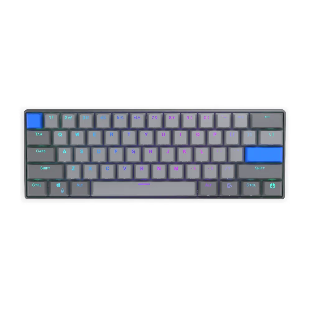 Endorfy механична клавиатура Thock Wireless V2 Compact, PBT, Endorfy Yellow, US Layout